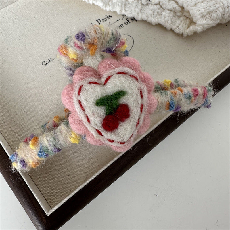 Crochet Floral Hair Clip| Hair Claw |Hair Barrette |Duckbill Hairpin A95