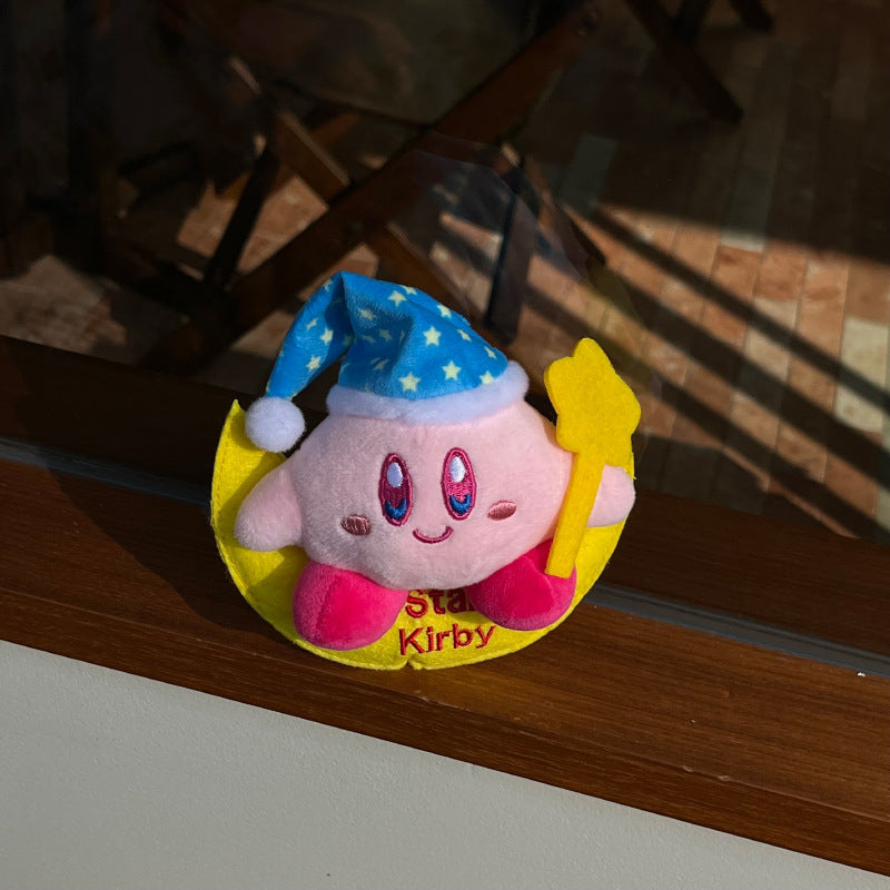 Cute Cartoon Kirby Alien Design Bag KeyChain |Pendant Plush Schoolbag Hanging Decoration Gift K16