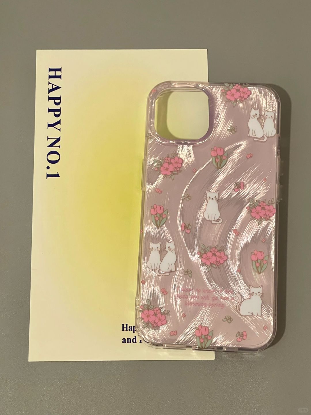 Elegant Bloom Kitty iPhone Case L20