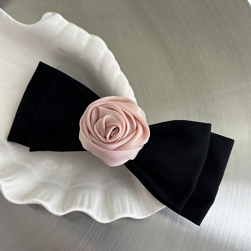 Rose Bloom Hair Tie|Hair Clip Barrette|Hair Scrunchie A125