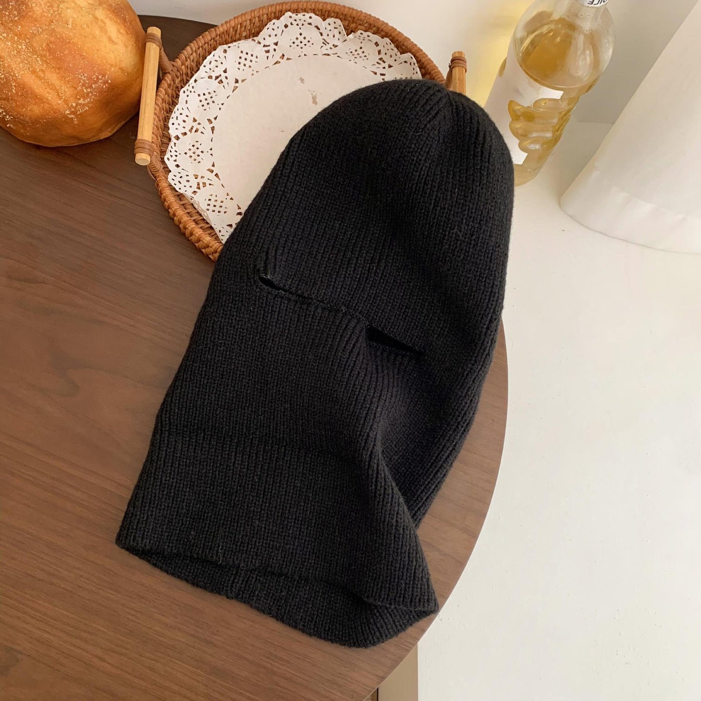 Classic Hoodie Balaclava Hat |Cashmere Knitted Warm Hat M3