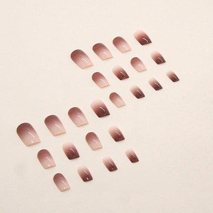 Dusty rose Magic| Medium Squoval Manicure | Press On Nail