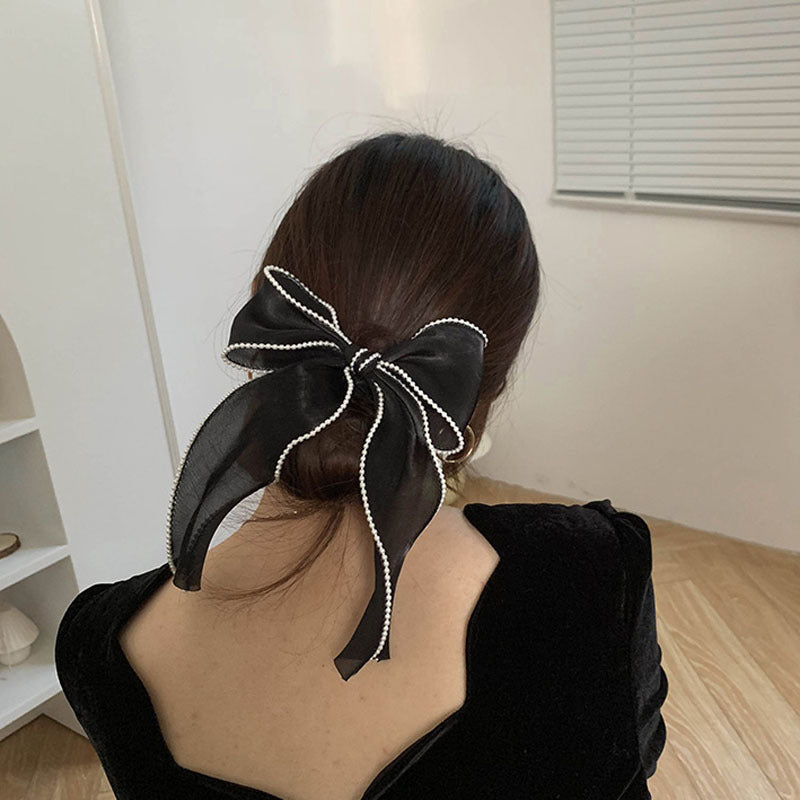 Classy Bowknot Hair Clip | Hair Claw |Hair Barrette |Duckbill Hairpin A98