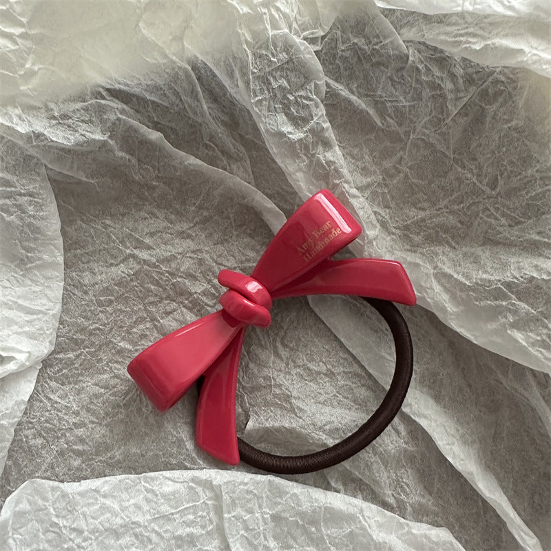 Bowknot Hair Tie|Hair Clip|Ponytail Holders Barrette|Hair Scrunchie A162