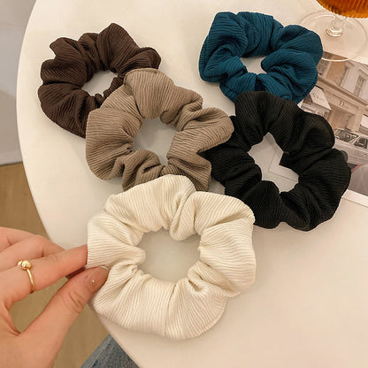 Linen Hair Tie |Linen Hair Band | Barrette|Silk Hair Scrunchie HT32