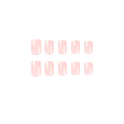 Elegant Solid Shade| Medium Squoval Manicure | Press On Nails N515