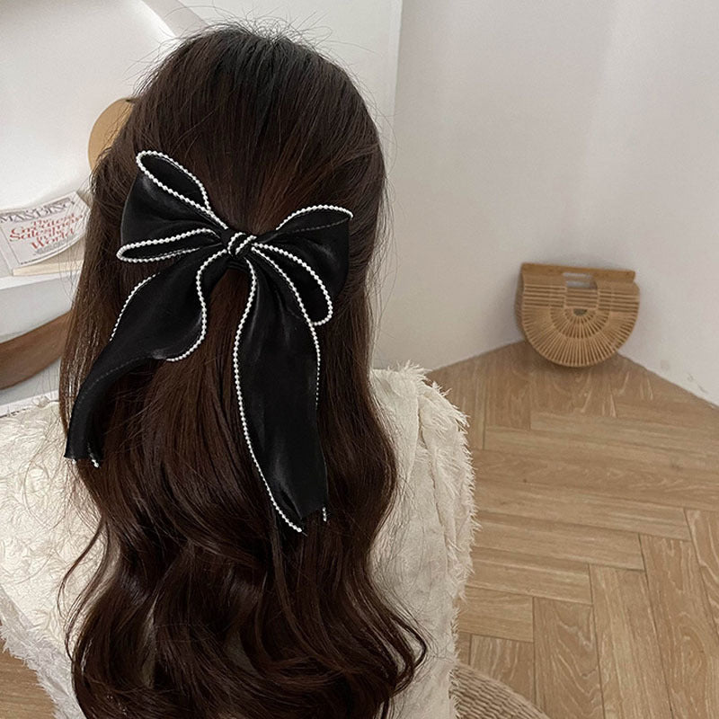 Classy Bowknot Hair Clip | Hair Claw |Hair Barrette |Duckbill Hairpin A98