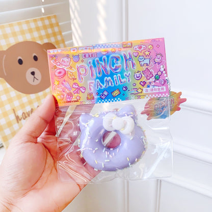 Kitty Donut| Slow Rising Soft Squishy|Squeeze Stress Toy S76