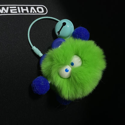 Plush Monster Design Bag KeyChain |Pendant Plush Schoolbag Hanging Decoration Gift K31