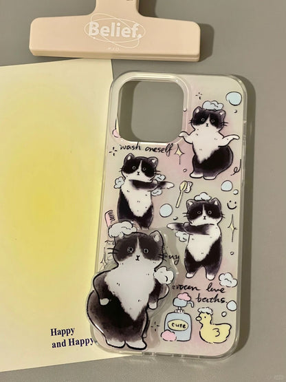 Dance Kitty iPhone Case With Cat Grip  L13