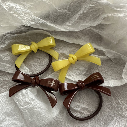 Bowknot Hair Tie|Hair Clip|Ponytail Holders Barrette|Hair Scrunchie A162