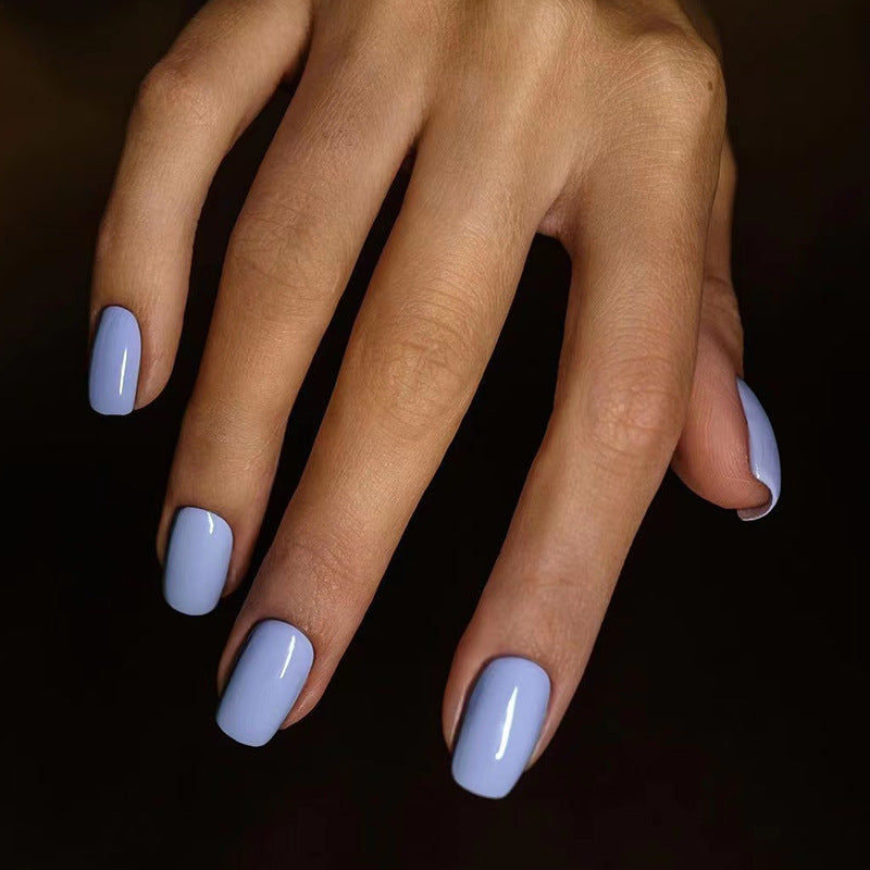 Elegant Solid Shade| Medium Squoval Manicure | Press On Nails N515