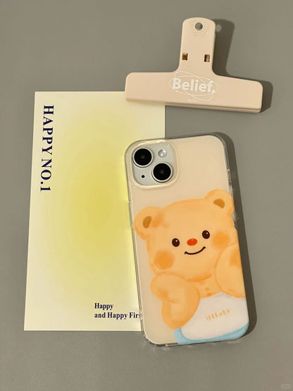 Butter Bear Cookie iPhone Case L6