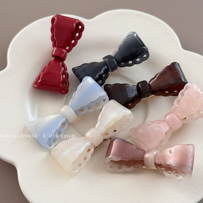 Bowknot Hair Clip | Hair Claw |Hair Barrette |Duckbill Hairpin 2pcs A169