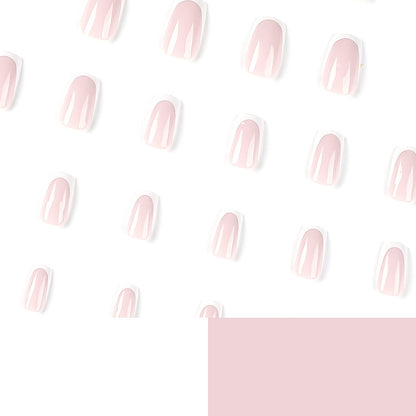 Colorful Hue Serenity | Short Squoval Manicure | Press On Nails N362