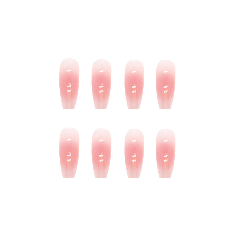 Neon Pink | Long Coffin Manicure  | Press On Nail