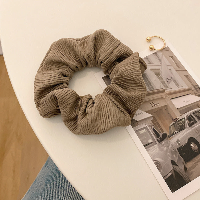 Linen Hair Tie |Linen Hair Band | Barrette|Silk Hair Scrunchie HT32