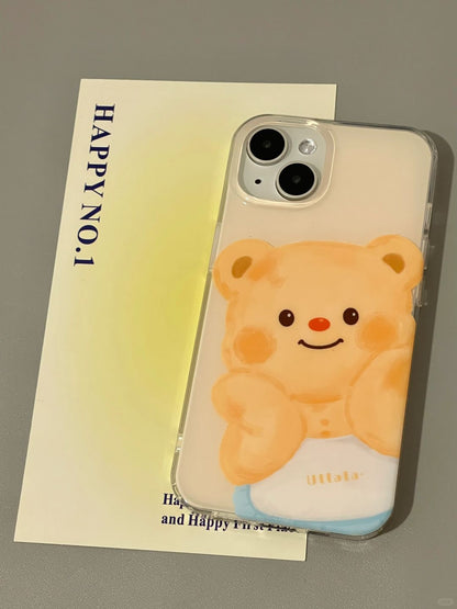 Butter Bear Cookie iPhone Case L6