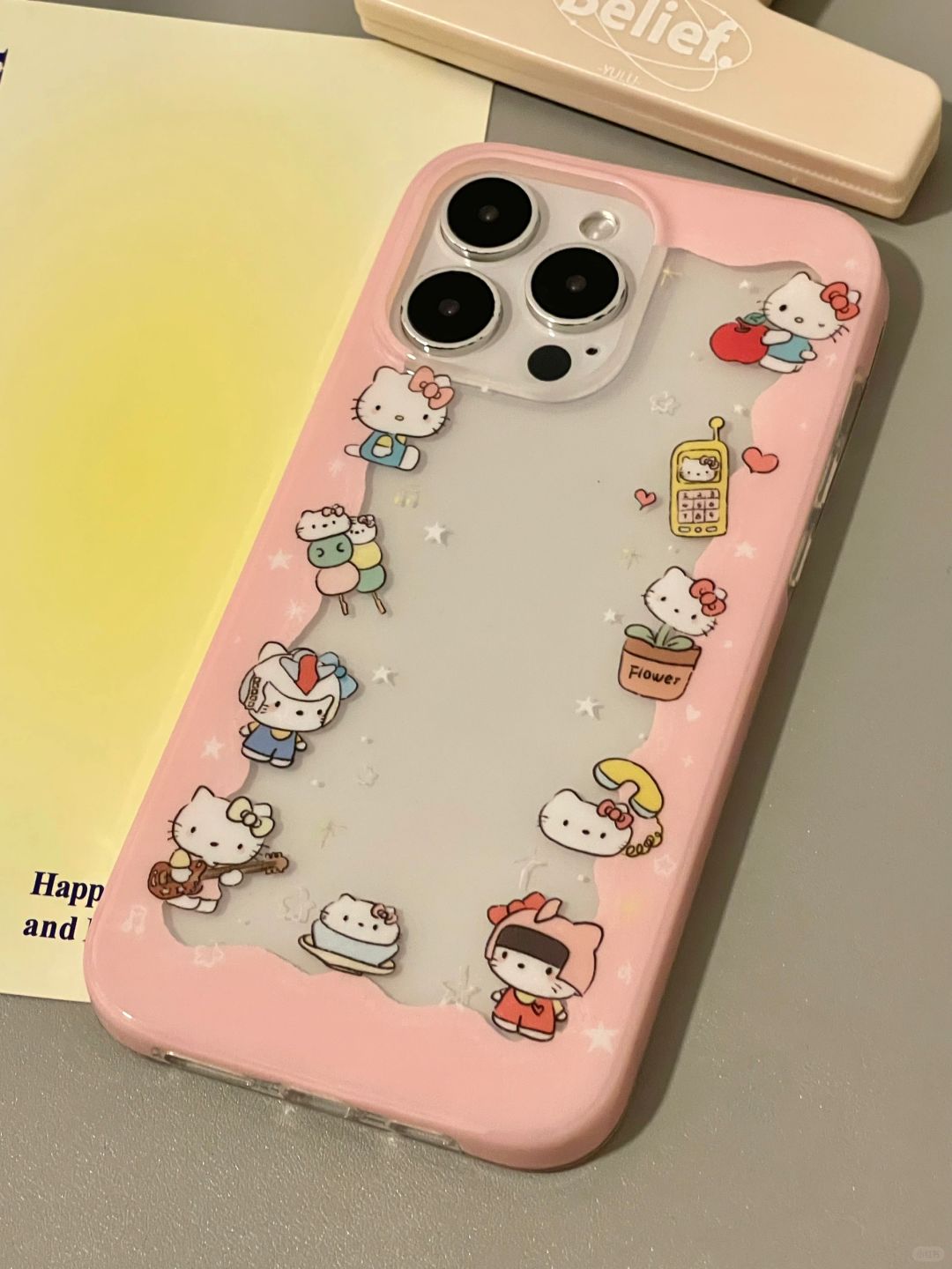 Pink Hello Kitty iPhone Case L10