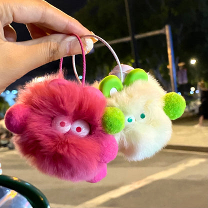 Plush Monster Design Bag KeyChain |Pendant Plush Schoolbag Hanging Decoration Gift K31