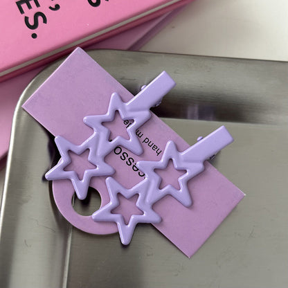 Y2K Star Hair Clip|Hair Claw |Hair Barrette |Duckbill Hairpin A154