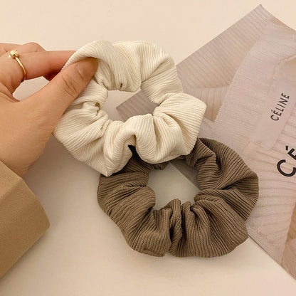 Linen Hair Tie |Linen Hair Band | Barrette|Silk Hair Scrunchie HT32