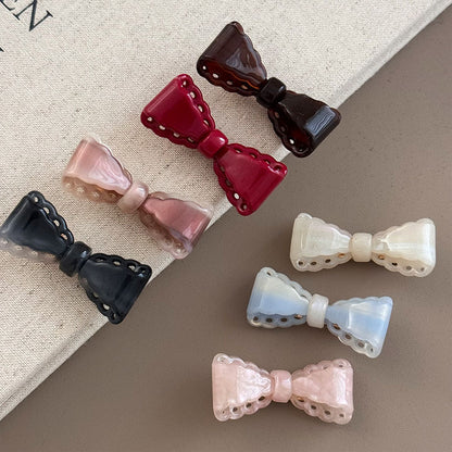 Bowknot Hair Clip | Hair Claw |Hair Barrette |Duckbill Hairpin 2pcs A169