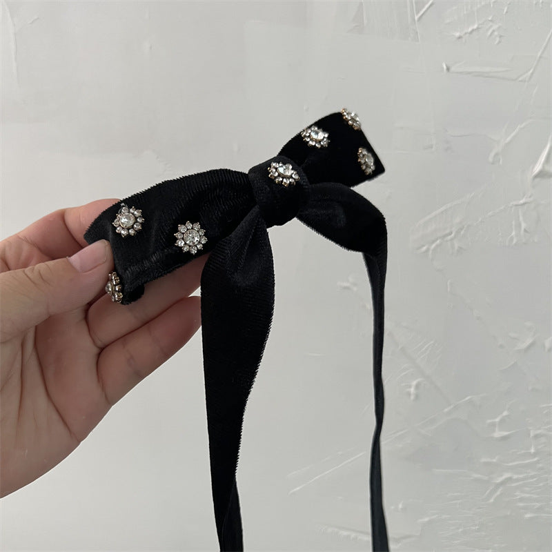 Velvet Bowknot Hair Clip | Hair Claw |Hair Barrette |Duckbill Hairpin A140