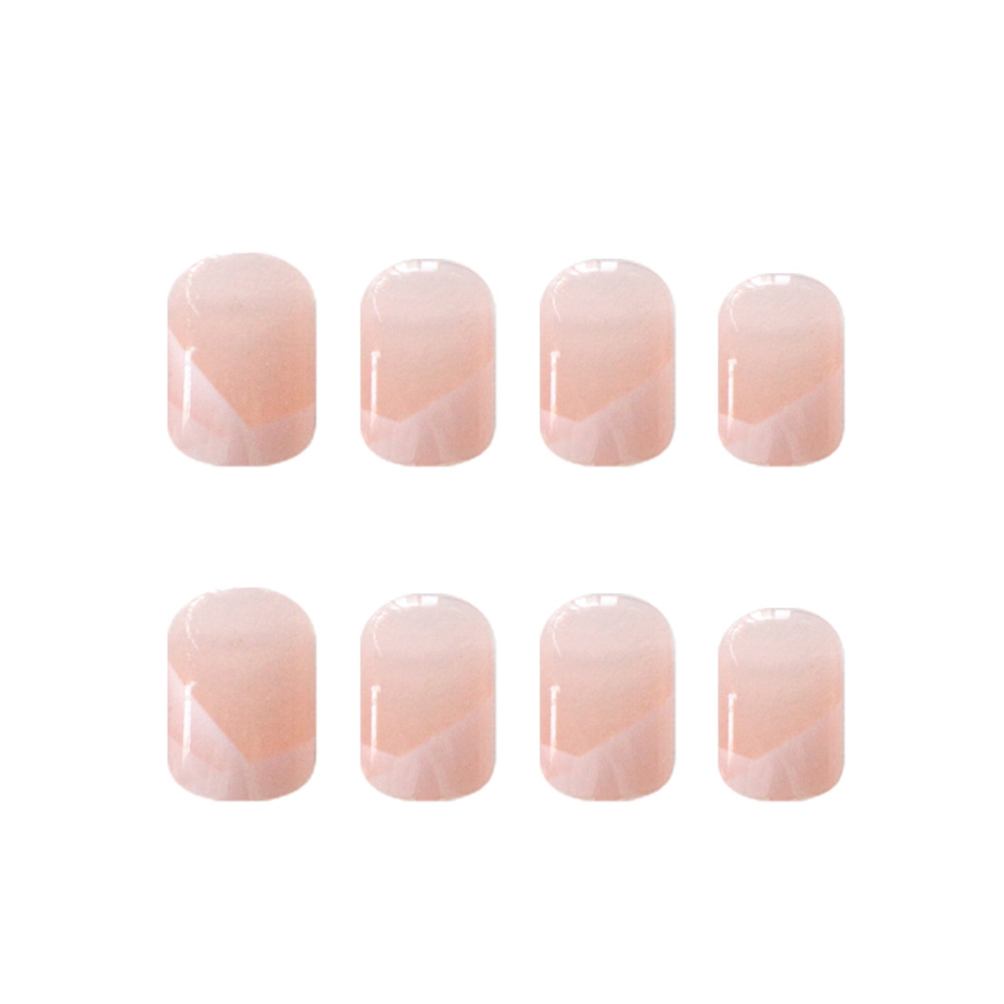 Alluring Pink| Short Squoval Manicure | Press On Nail