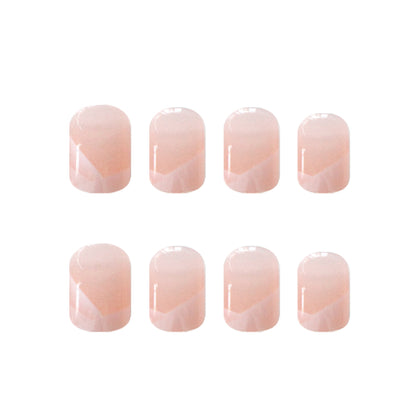 Alluring Pink| Short Squoval Manicure | Press On Nail