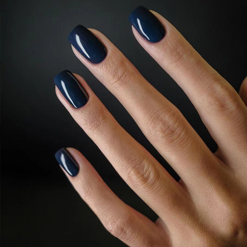 Elegant Solid Shade| Medium Squoval Manicure | Press On Nails N515