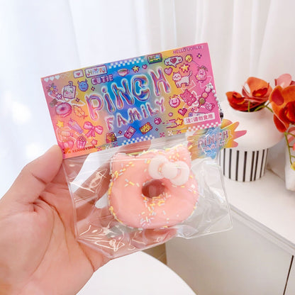 Kitty Donut| Slow Rising Soft Squishy|Squeeze Stress Toy S76