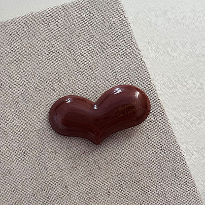 Acetate Heart Hair Clip |Hair Snap Clip |Hair Barrette |Duckbill Hairpin A110