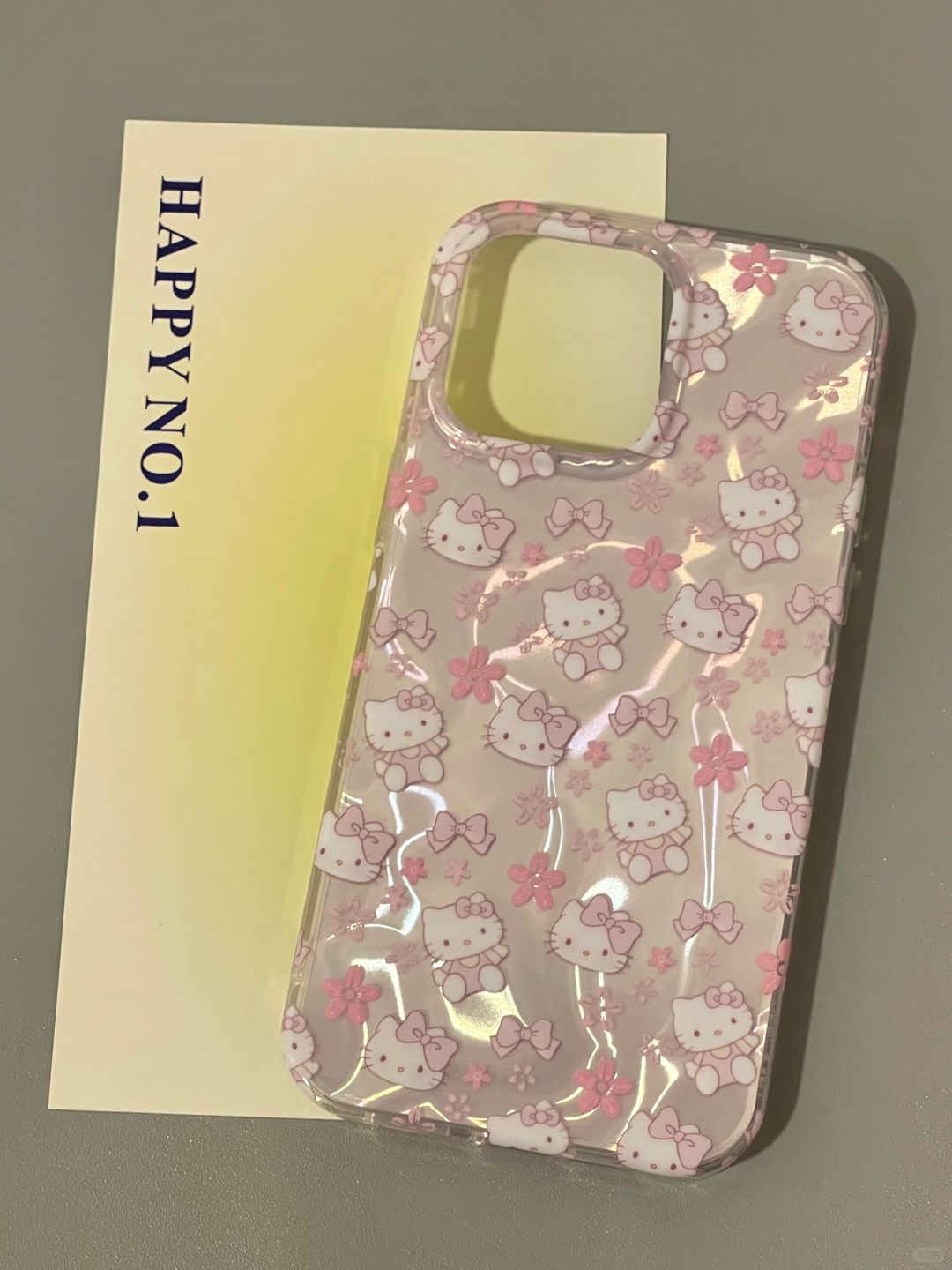 Peachy Pink Hello Kitty iPhone Case L25