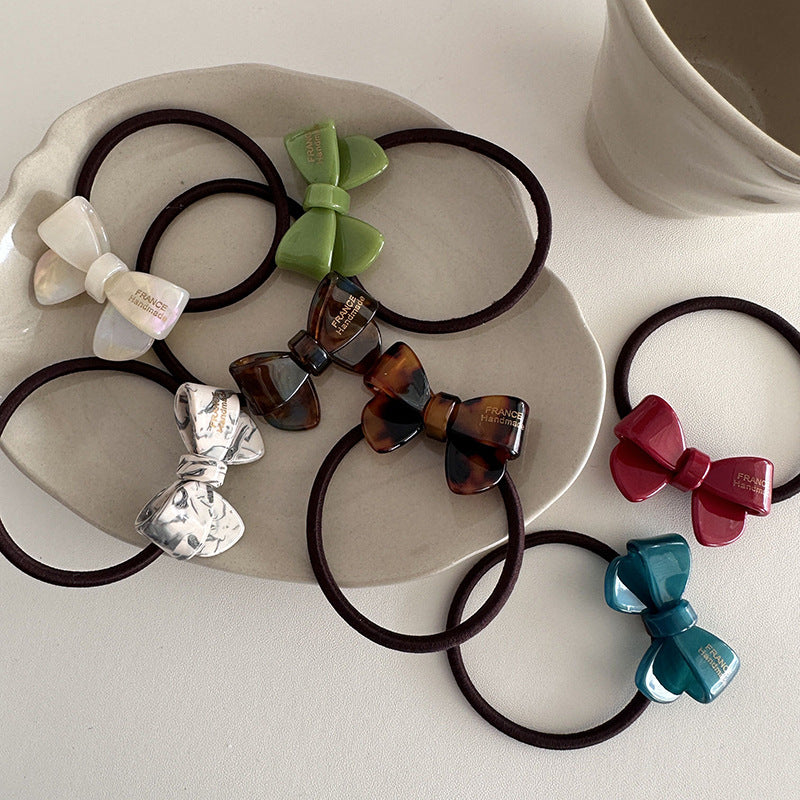 Acrylic Bowknot Hair Tie |Hair Band |Hair Scrunchie HT34