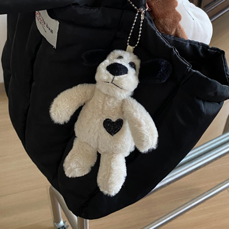 Cartoon Puppy Koala Butter Design Bag KeyChain |Pendant Plush Schoolbag Hanging Decoration Gift K24