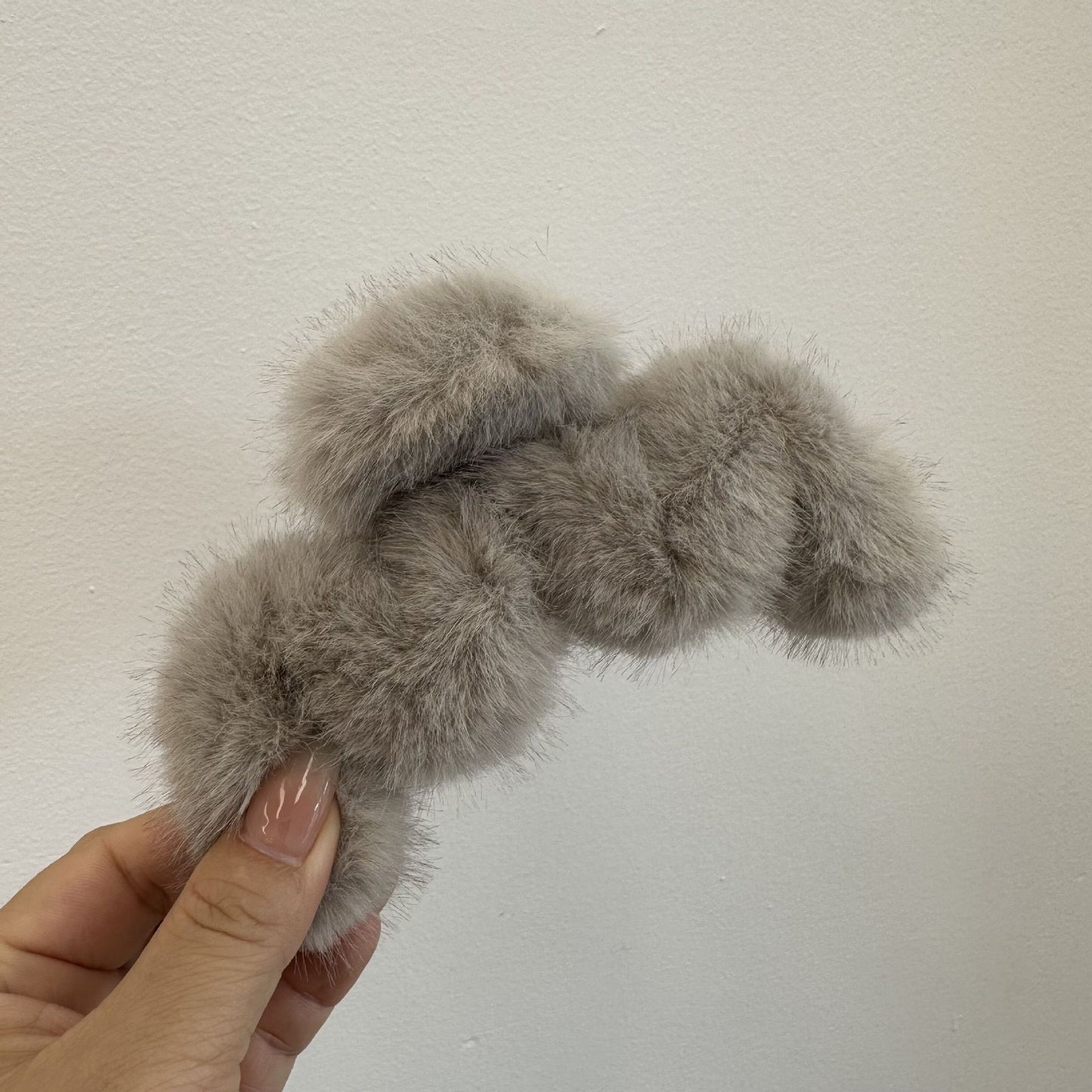 Plush Hair Clip |Furry Hair Claw |Hair Barrette |Duckbill Hairpin A99