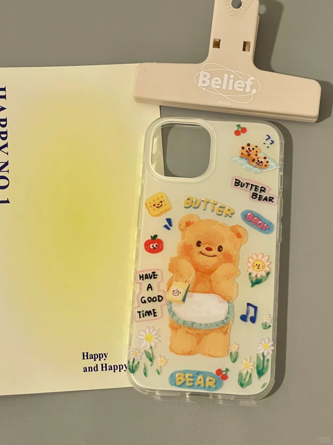 Shy Butter Bear iPhone Case L3