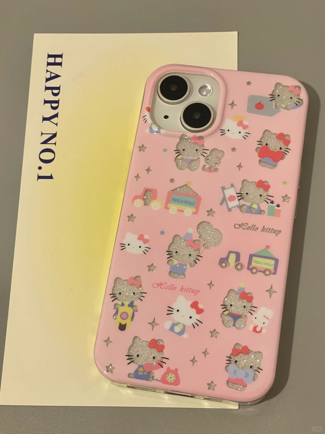 Blush Sparkle Hello Kitty iPhone Case L22