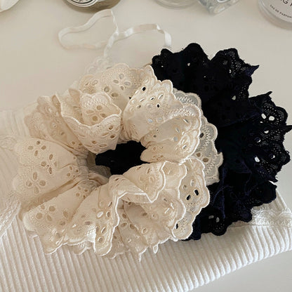 Delicate Lace Hair Tie|Hair Band |Ponytail Holders Barrette|Hair Scrunchie HT37