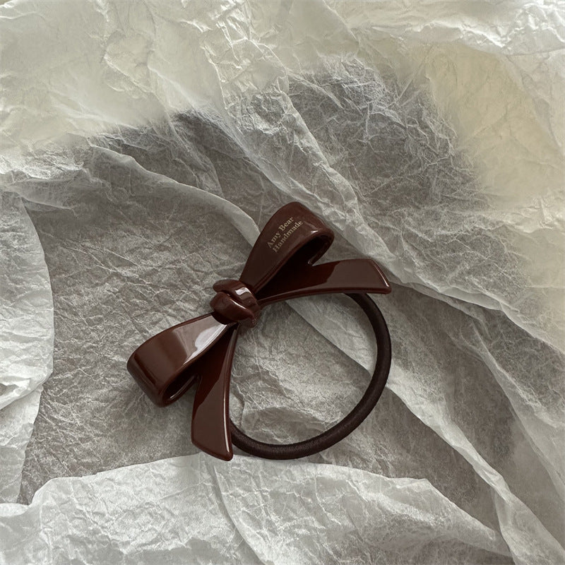 Bowknot Hair Tie|Hair Clip|Ponytail Holders Barrette|Hair Scrunchie A162