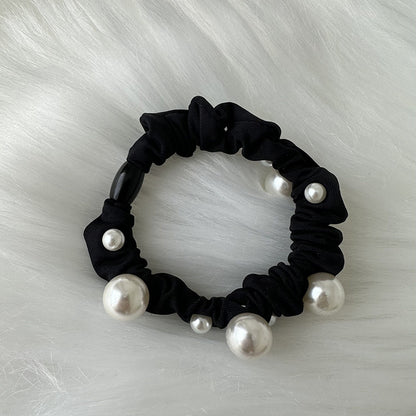 Pearl Elegance Hair Tie|Hair Band |Hair Barrette|Hair Scrunchie 2pcs HT16