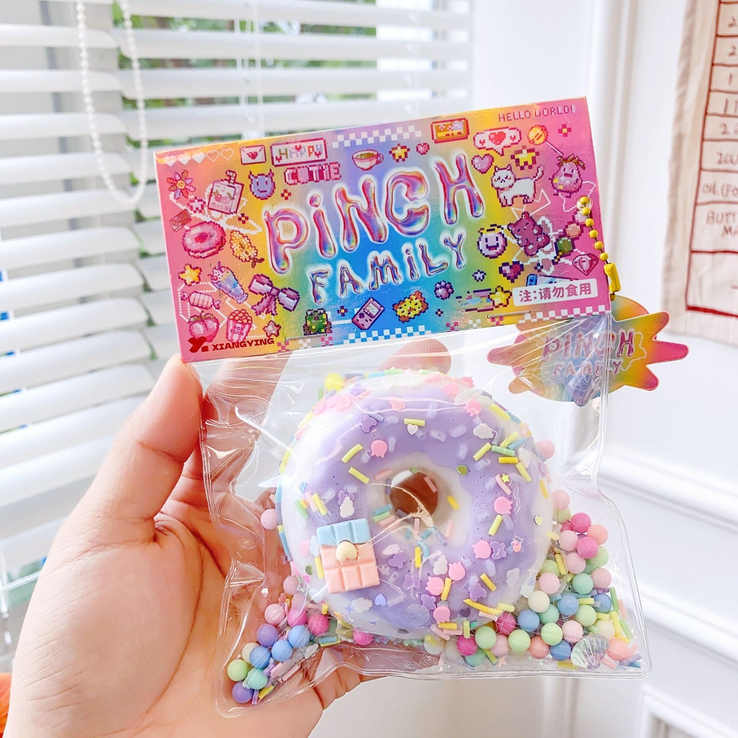 Sweet Donut| Slow Rising Soft Squishy|Squeeze Stress Toy  S12