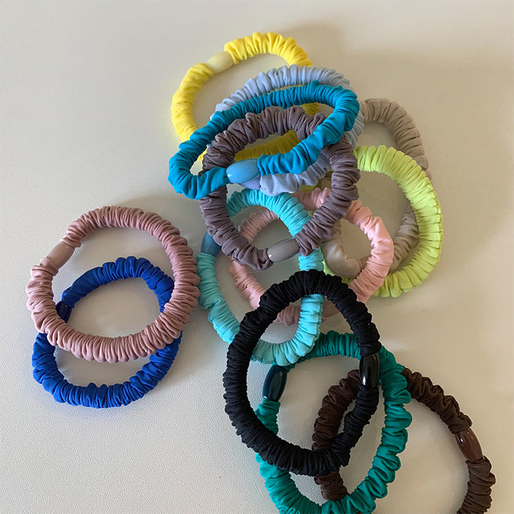 Basic Hair Tie |Candy color Hair Band |Hair Scrunchie 3pcs HT33