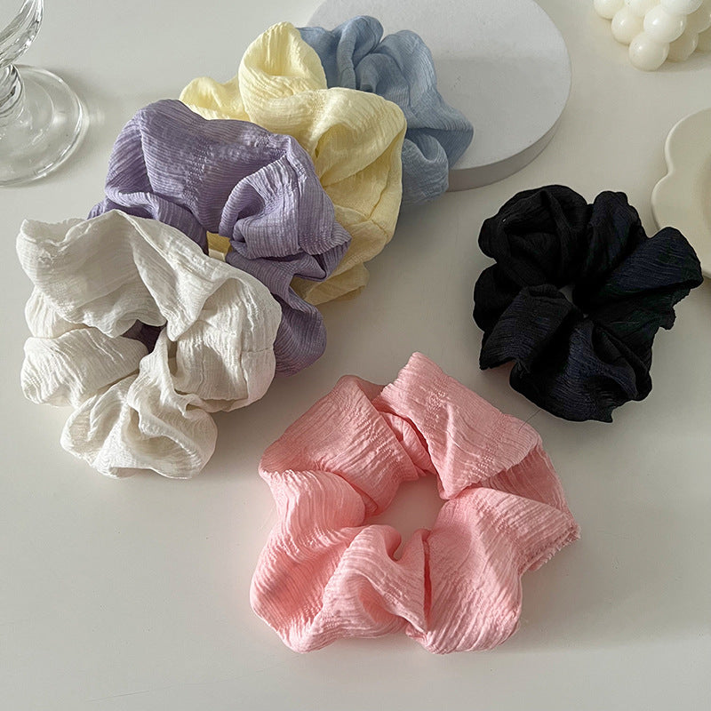 Linen Hair Tie|Hair Band |Ponytail Holders Barrette|Hair Scrunchie  A114