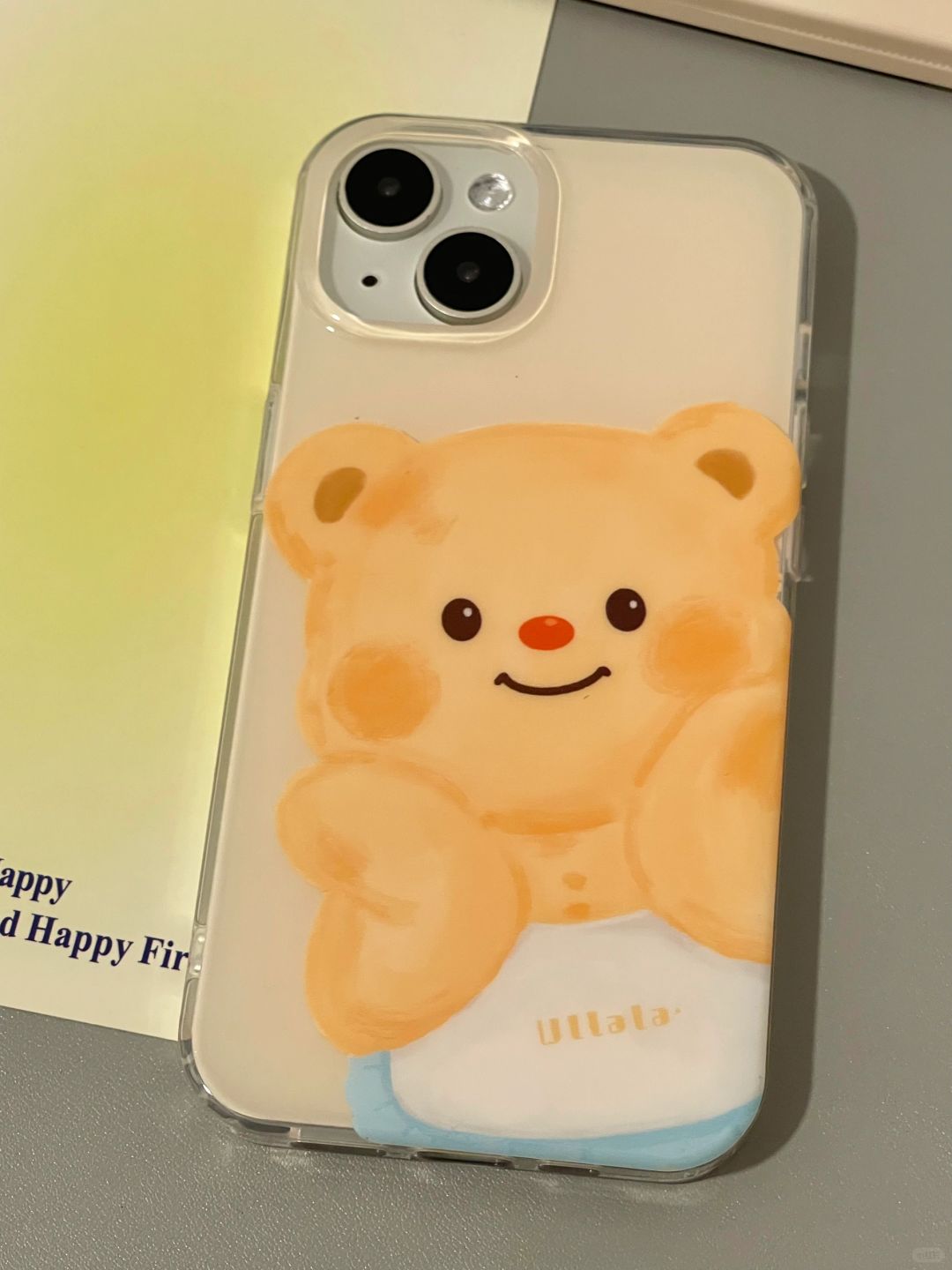 Butter Bear Cookie iPhone Case L6